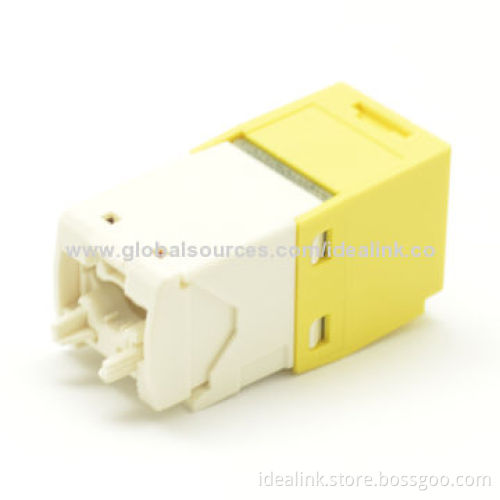 Cat5e/6 Modular/Keystone Jacket UTP, Suitable for 24AWG Cables and RJ45 Connectors
